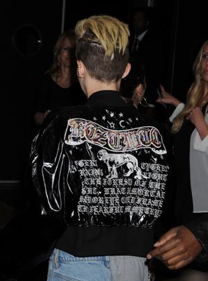 Miley Cyrus Attends the Myspace relaunch at The El Rey Theater in Los Angeles on June 12, 2013