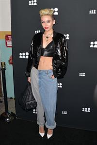 Miley Cyrus Attends the Myspace relaunch at The El Rey Theater in Los Angeles on June 12, 2013