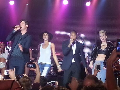 Miley Cyrus Pictures Miley Cyrus Attends the Myspace relaunch at The El Rey Theater in Los Angeles on June 12, 2013