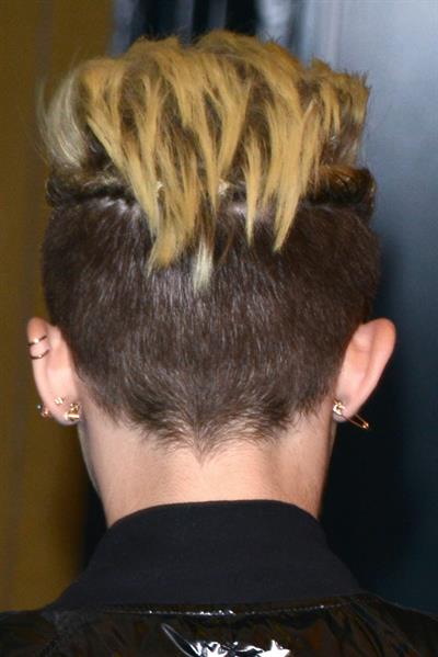 Miley Cyrus Attends the Myspace relaunch at The El Rey Theater in Los Angeles on June 12, 2013