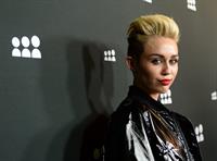 Miley Cyrus Attends the Myspace relaunch at The El Rey Theater in Los Angeles on June 12, 2013