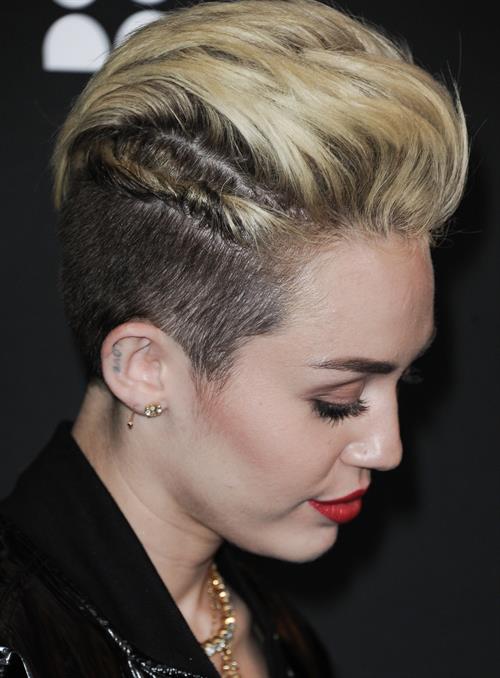 Miley Cyrus Attends the Myspace relaunch at The El Rey Theater in Los Angeles on June 12, 2013