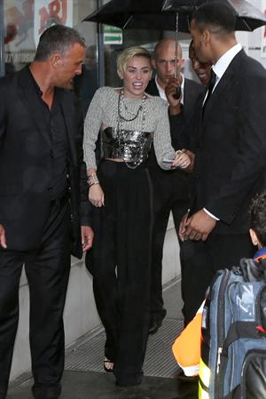 Miley Cyrus in Paris 9/9/13  