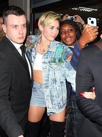 Miley Cyrus in London 9/11/13  