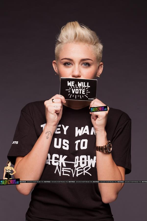 Miley Cyrus - 2012 Rock the Vote