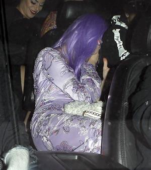 Miley Cyrus – Halloween Party candids in LA 10/31/13  