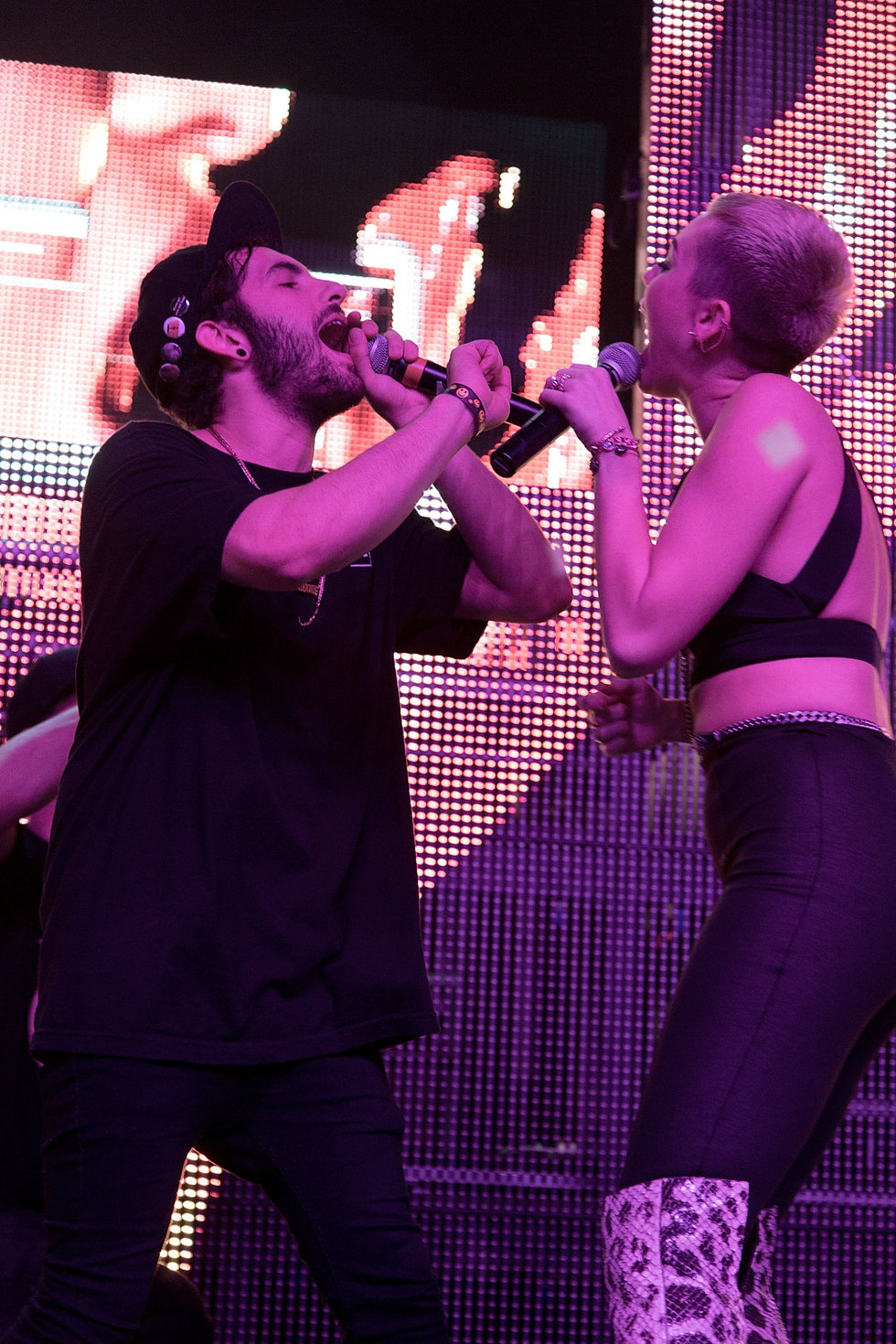 Miley Cyrus Borgore's Christmas Creampies Concert in Hollywood 12/8/12 