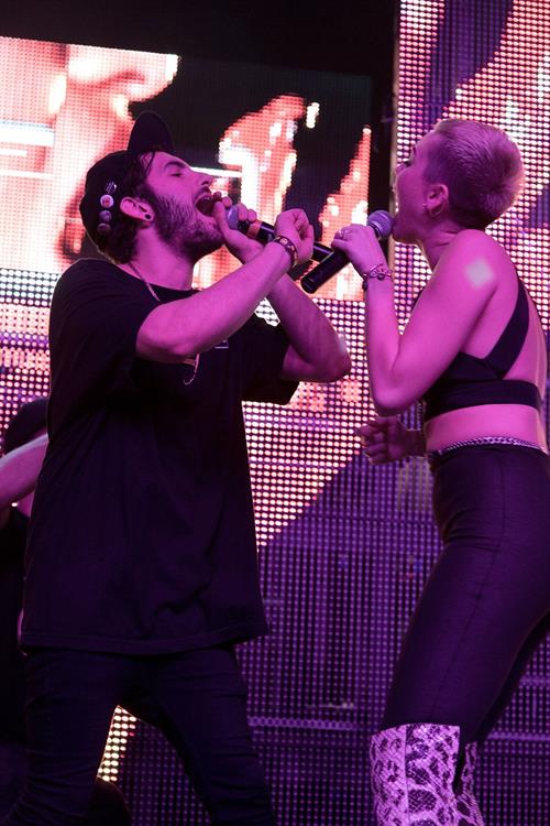 Miley Cyrus Borgore's Christmas Creampies Concert in Hollywood 12/8/12 