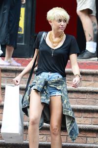 Miley Cyrus - Out shopping in New York City August 23, 2012