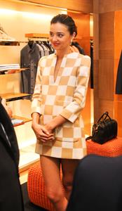 Miranda Kerr Louis Vuitton store opening in Cancun 1/25/13 