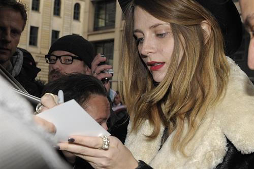 Mischa Barton At her Hotel in Berlin - October 26, 2012
