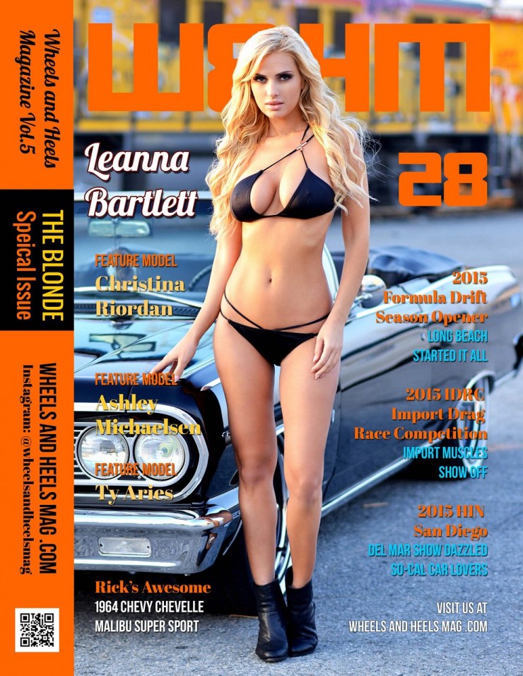 Leanna Bartlett in a bikini