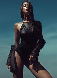 Nathalie Edenburg in a bikini