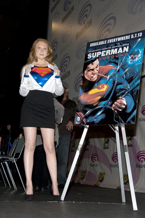 Molly Quinn WonderCon Anaheim 2013 Day 1 -- Mar. 29, 2013 