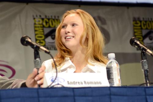 Molly Quinn WonderCon Anaheim 2013 Day 1 -- Mar. 29, 2013 