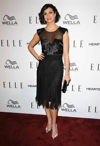 Morena Baccarin attends the ELLE's Women in Television Celebration at Soho House in West Hollywood January 24, 2013 