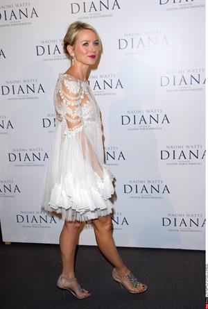Naomi Watts  Diana  Paris Premiere on September 6, 2013 