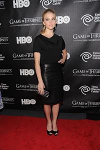 Natalie Dormer  Game Of Thrones  The Exhibition New York Opening -- Mar. 27, 2013 