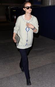 Natalie Portman arrives at LAX Airport - May 30, 2013 