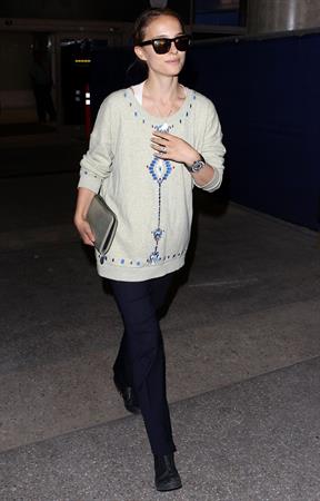 Natalie Portman arrives at LAX Airport - May 30, 2013 