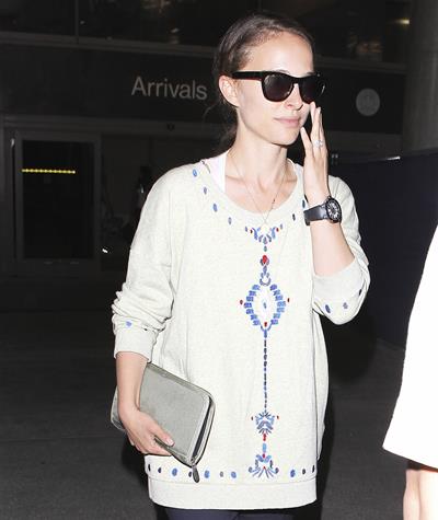 Natalie Portman arrives at LAX Airport - May 30, 2013 
