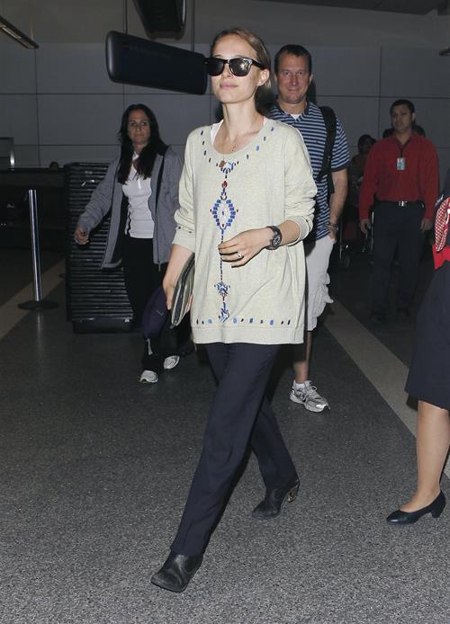 Natalie Portman arrives at LAX Airport - May 30, 2013 