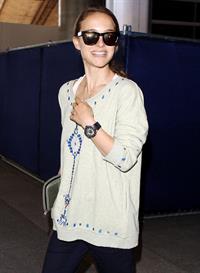 Natalie Portman arrives at LAX Airport - May 30, 2013 