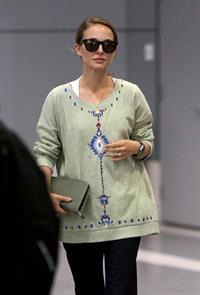 Natalie Portman arrives at LAX Airport - May 30, 2013 