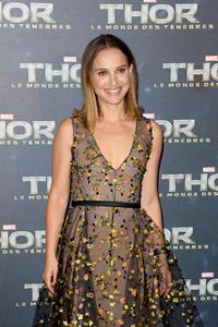 Natalie Portman  Thor: The Dark World  Premiere in Paris 10/23/2013 