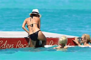 Nicole Richie Bikini candis at St Barts 06.04.13 