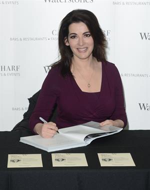Nigella Lawson Book Signing in Canary Wharf - October 24, 2012 