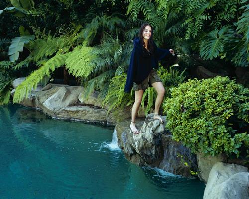 Nikki Reed nice & wet 2005 Elle Girl photoshoot by Gail Albert Halaban 
