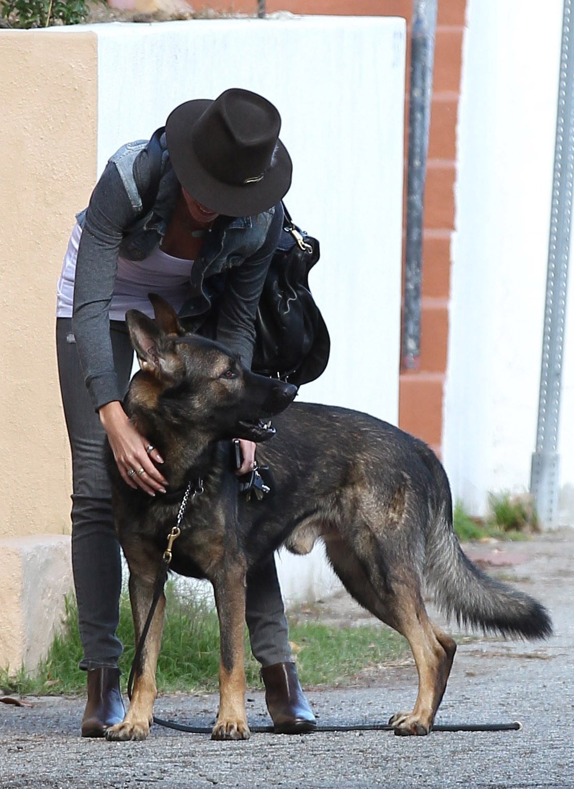 Nikki Reed Takes her dog out for a walk in Sherman Oaks, California (November 19, 2012) 