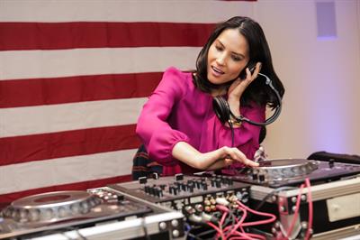 Olivia Munn Jeep & USO Launch Operation SAFE Return, Feb 6, 2013