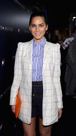 Olivia Munn attends the opening of Tommy Hilfiger's New West Coast Flagship Store in Los Angeles on February 2, 2013