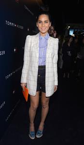 Olivia Munn attends the opening of Tommy Hilfiger's New West Coast Flagship Store in Los Angeles on February 2, 2013