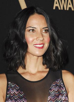 Olivia Munn HFPA And InStyle Celebrate The 2013 Golden Globe Awards Season, November 30, 2012
