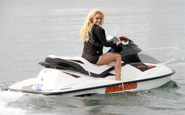 Pamela Anderson Launches Sea Shepherds Operation Zero Tolerance Whale Defense Campaign on November 2, 2012 