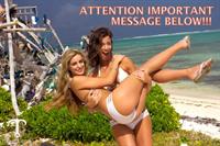 Emily Kugler in a bikini