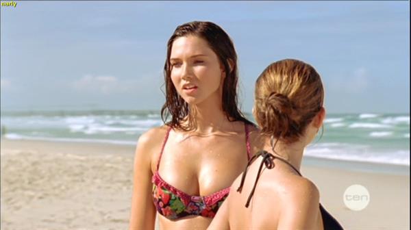 Jessica Green in a bikini