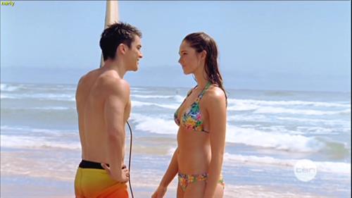 Jessica Green in a bikini