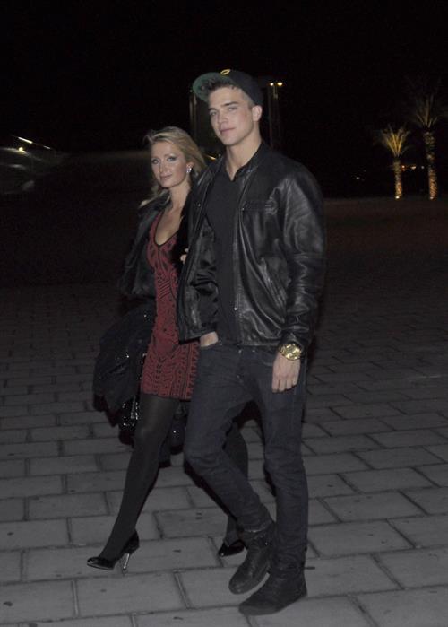 Paris Hilton Mango Fashion Show as part of the 080 Barcelona Fashion Week on January 28, 2013