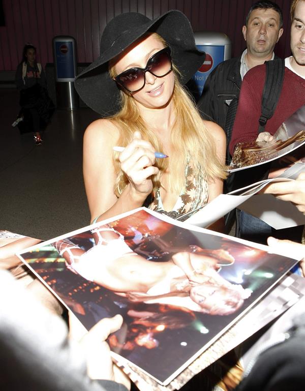 Paris Hilton - At LAX Airport March 31, 2013  