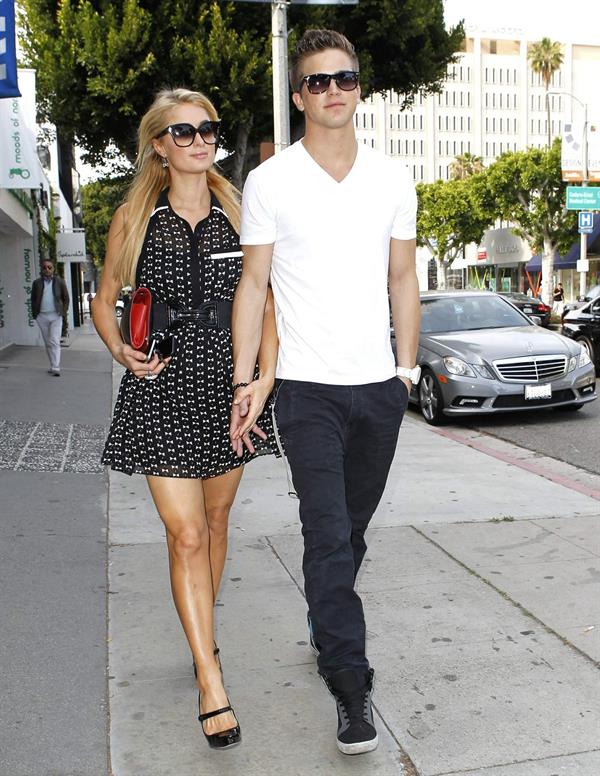 Paris Hilton Shopping at Kitson in Beverly Hills April 5, 2013 