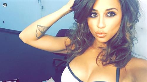 Tianna Gregory in lingerie