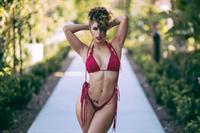 Tianna Gregory in a bikini