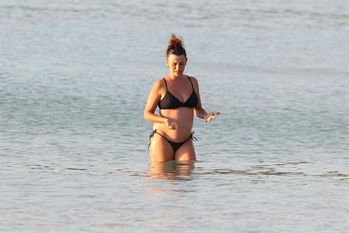 Penelope Cruz holidaying in Barbados 3/13/13  