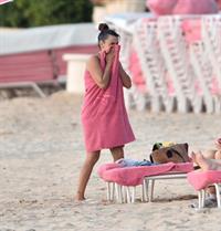 Penelope Cruz holidaying in Barbados 3/13/13  
