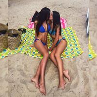 Anonymous in a bikini