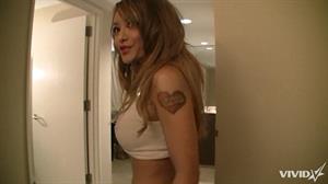 Tila Tequila gets nude and gives a blow job